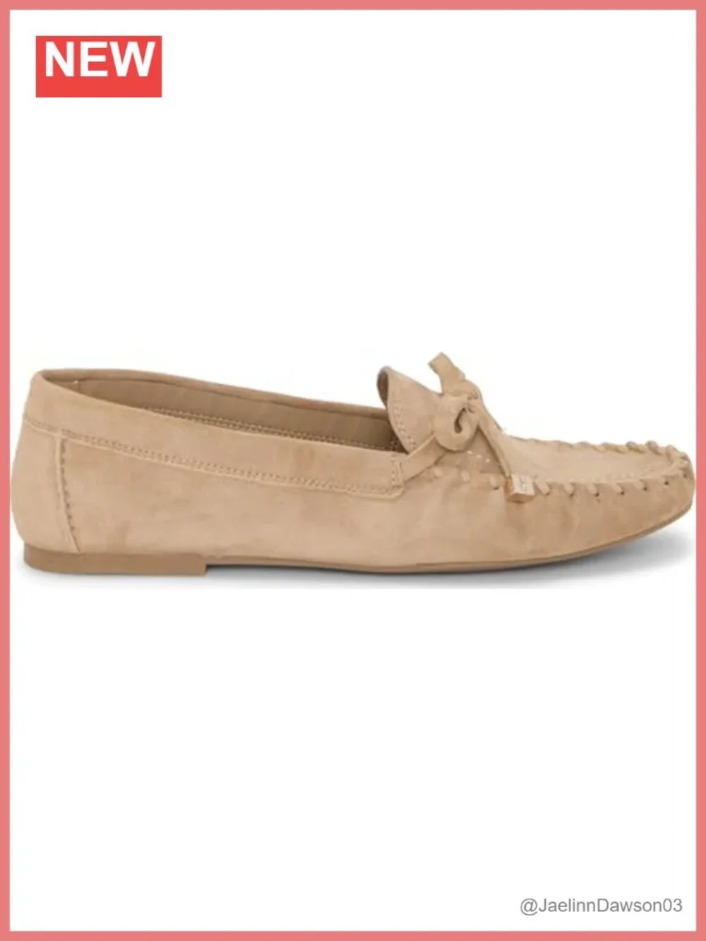 Women's Suede Leather Loafers Flat Slip-On Almond Toe Pull-On